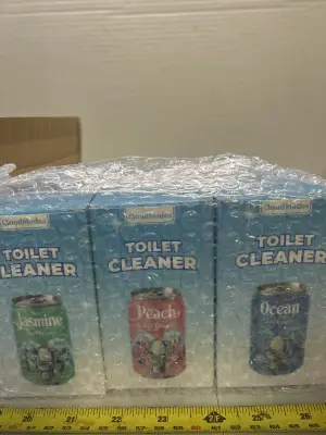 3 toilet cleaner cans