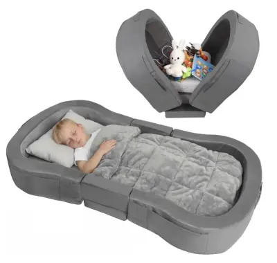 Folding toddler bed similar to image