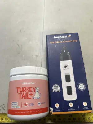 silent nail trimmer and 02/28 100 piece probiotics