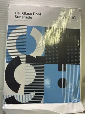 car glass roof sunshade