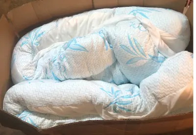 Cool bamboo mattress topper