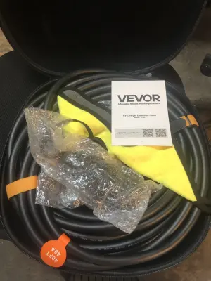 Vevor EV charger extension cable 40oz in case