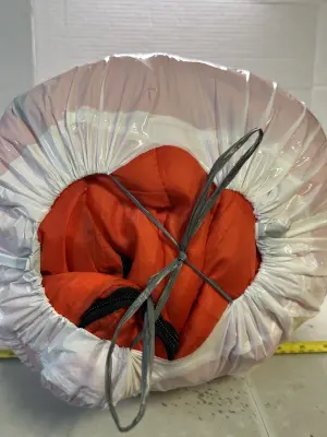 hooded sleeping bag lightly used
