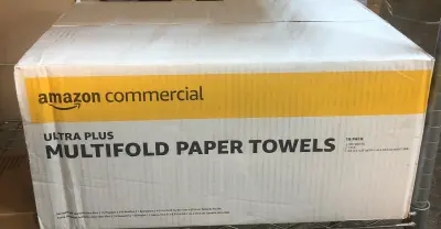 16 pack Amazon commercial ultra plus multi fold paper towels