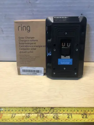 Ring solar charger battery doorbell