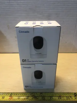 2 boxes Cinnado D1 2K indoor security camera