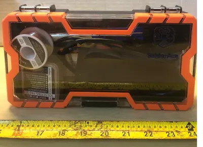 SolderAce soldering iron kit in case