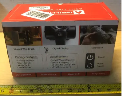 2in1 electric grill cleaner used as is