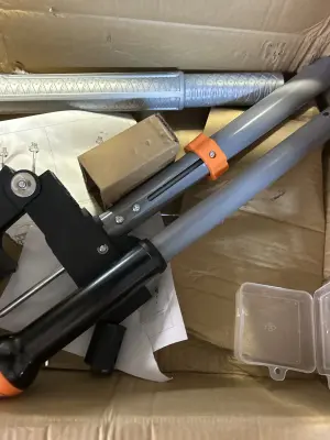 Weed puller missing screws