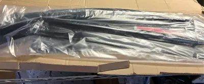 flexible, side window deflector