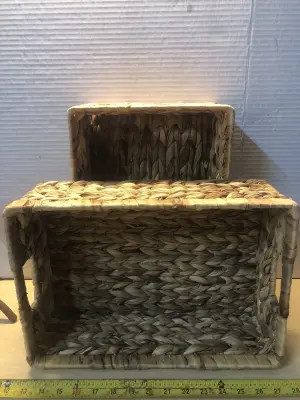 2pc storage baskets