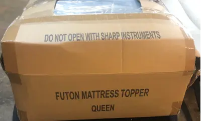 Queen futon mattress topper