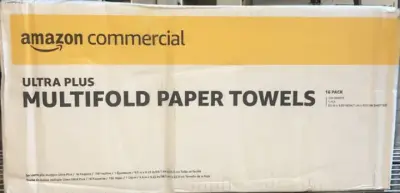 16 pack Amazon commercial ultra plus multi fold paper towels