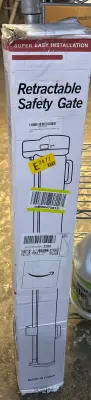 retractable safety gate55” used as is