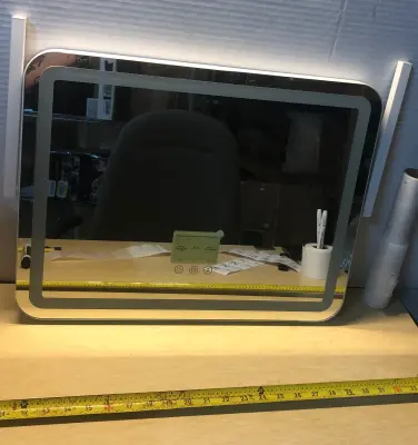Vanity mirror with lights