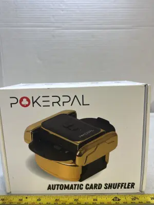 2 automatic card shufflers