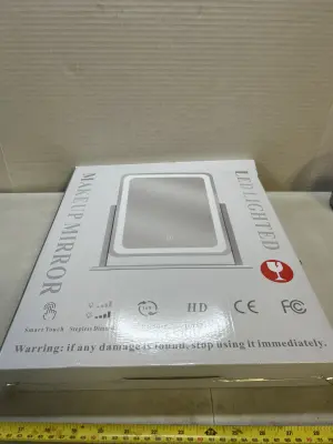 LED lighted make up mirror