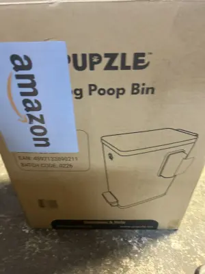 dog poop bin
