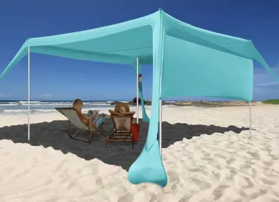 Sun shelter canopy for beach similar to image