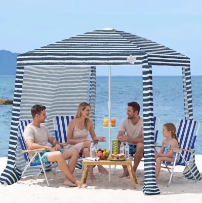 6’x6’ foldable beach cabana similar to image