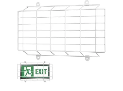 2 metal exit sign covers