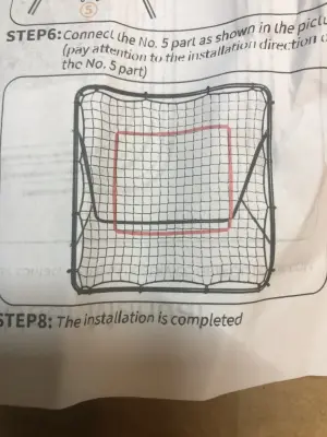 9ft rebound soccer/ ball net