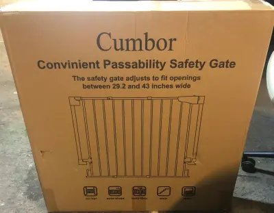 Cumbor convenient passability safe gate 29.2”-43” wide