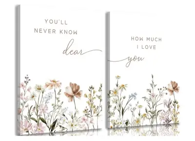 2 piece wall decor