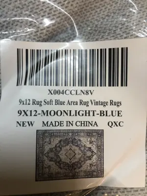 9’x12’ area rug