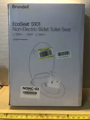 Brondell ecoseat s101 non electric bidet toilet seat