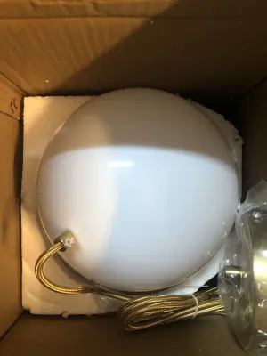 2 boxes ball pendant light