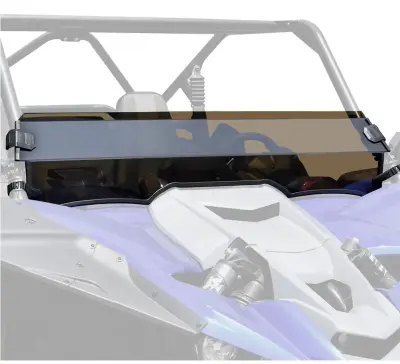 Dark tinted windshield for Yamaha xyz1000R 2019-2025 similar to image