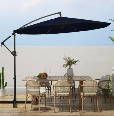 10ft off set patio umbrella similar to image