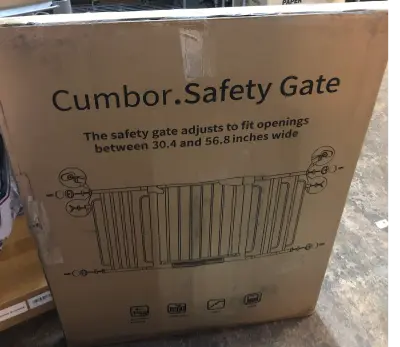 Cumbor saftey gate 30.4”-56.8” wide
