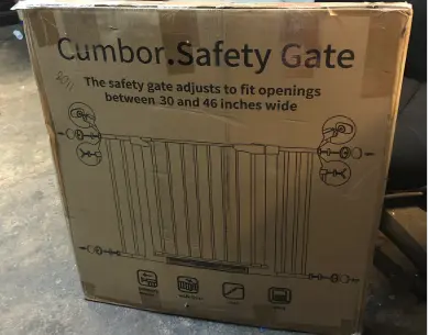 Cumbor safety gate 30”-46” wide