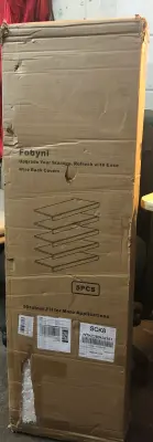 5pc wire shelf covers