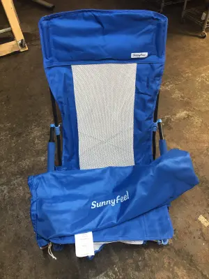 2 pc sunny feel beach chairs
