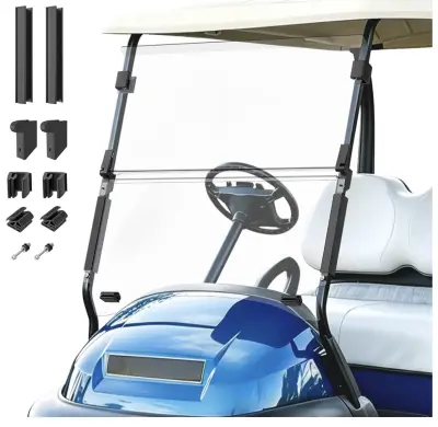 Club car precedent 2004-up windshield 37.6x32” similar to image