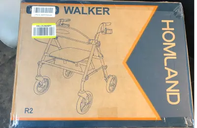 Homland walker with wheels