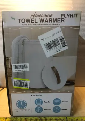FlyHit awesome towel warmer comes on