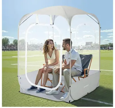 Raynesys 2 person sports weather pod similar to image