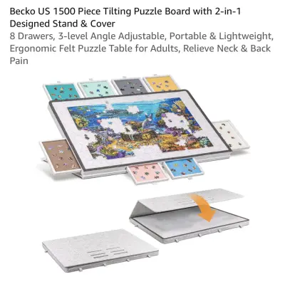 Becko tilting jigsaw puzzle board similar to image