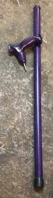 32” purple walking cane