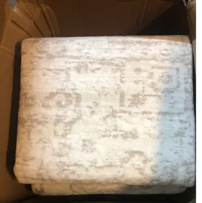 Unknown size area rug