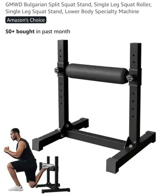 Bulgarian split squat stand similar to image