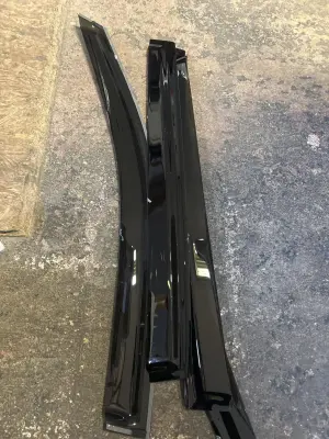 Wind visors for unknown vehicle used as is