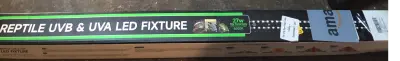 47” 27W reptile uvb and uva led fixture