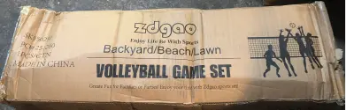 Zdgao backyard/beach/lawn volleyball game set