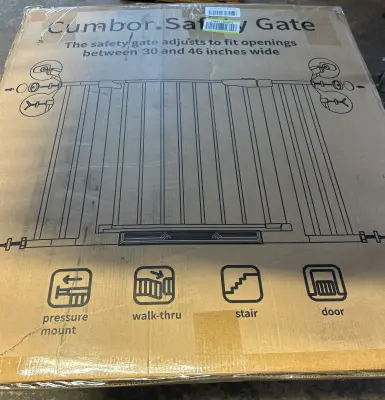 baby safety gate used as is