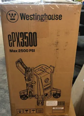 Westinghouse epx3500 max 2500psi pressure washer as is